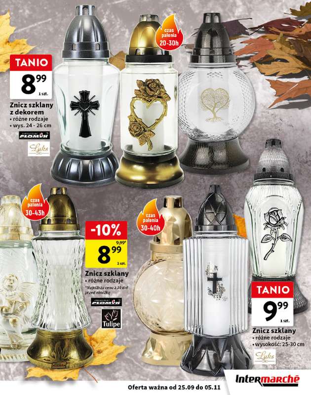 Intermarche - gazetka promocyjna Katalog Znicze od wtorku 14.10 do środy 05.11 - strona 3