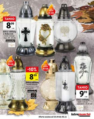 Intermarche - gazetka promocyjna Katalog Znicze od wtorku 14.10 do środy 05.11 - strona 3 Intermarche - gazetka promocyjna Katalog Znicze od wtorku 14.10 do środy 05.11 - strona 3
