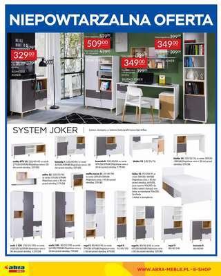 Abra Meble - gazetka promocyjna Gazetka od wtorku 14.10 do niedzieli 02.11 - strona 42