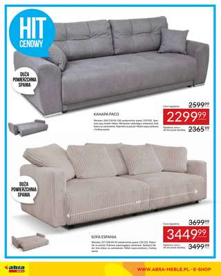 Abra Meble - gazetka promocyjna Gazetka od wtorku 14.10 do niedzieli 02.11 - strona 18