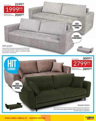 Abra Meble - gazetka promocyjna Gazetka od wtorku 14.10 do niedzieli 02.11 - strona 7