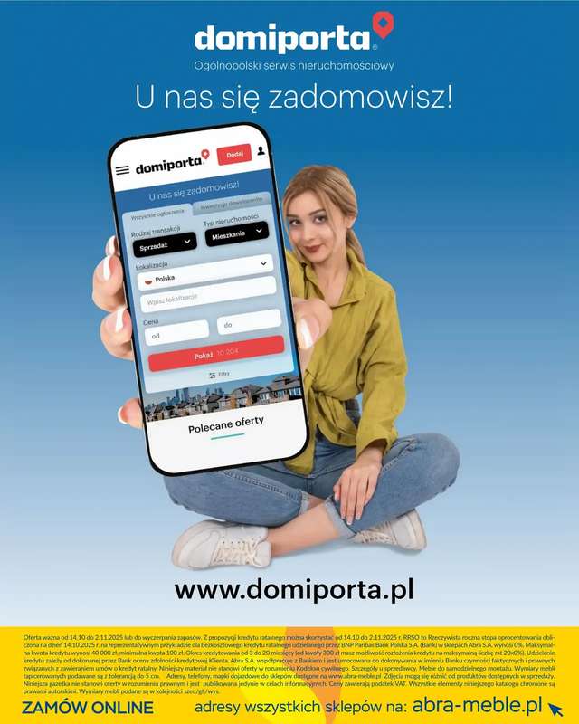 Abra Meble - gazetka promocyjna Gazetka od wtorku 14.10 do niedzieli 02.11 - strona 46