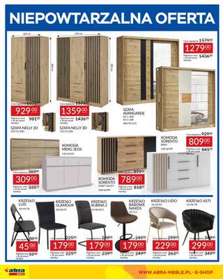 Abra Meble - gazetka promocyjna Gazetka od wtorku 14.10 do niedzieli 02.11 - strona 44