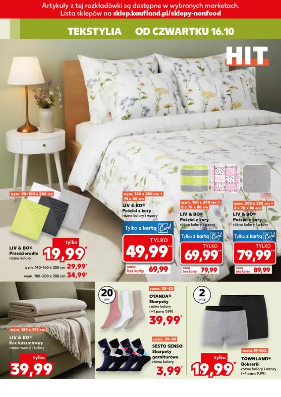 Kaufland - gazetka promocyjna Oferta Kaufland - Non Food od czwartku 16.10 do środy 22.10 - strona 12