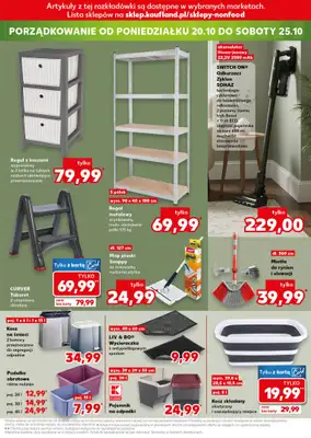 Kaufland - gazetka promocyjna Oferta Kaufland - Non Food od czwartku 16.10 do środy 22.10 - strona 21