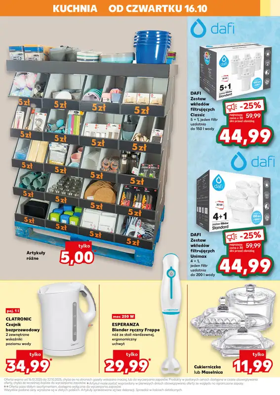 Kaufland - gazetka promocyjna Oferta Kaufland - Non Food od czwartku 16.10 do środy 22.10 - strona 9