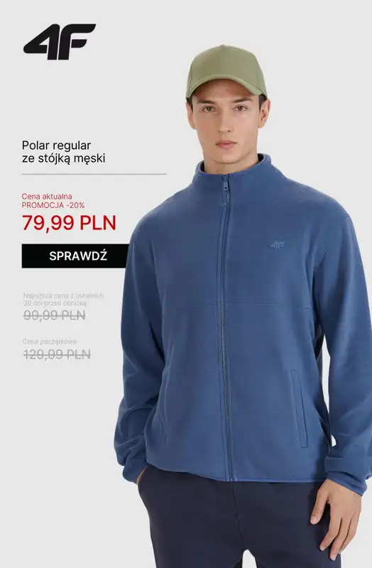 4F - gazetka promocyjna Kolekcja trekkingowa – ubierz się na szlak! od wtorku 14.10  - strona 8