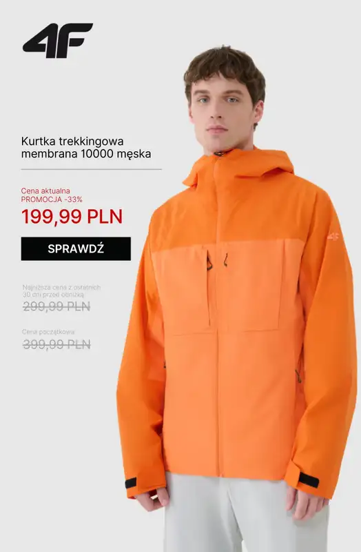 4F - gazetka promocyjna Kolekcja trekkingowa – ubierz się na szlak! od wtorku 14.10  - strona 11