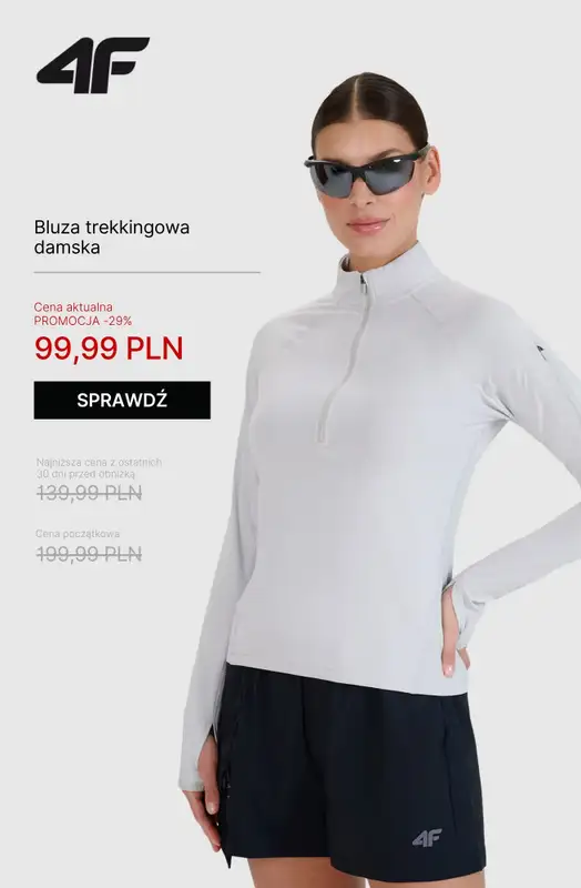 4F - gazetka promocyjna Kolekcja trekkingowa – ubierz się na szlak!   - strona 2