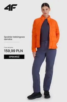 4F - gazetka promocyjna Kolekcja trekkingowa – ubierz się na szlak! od wtorku 14.10  - strona 3