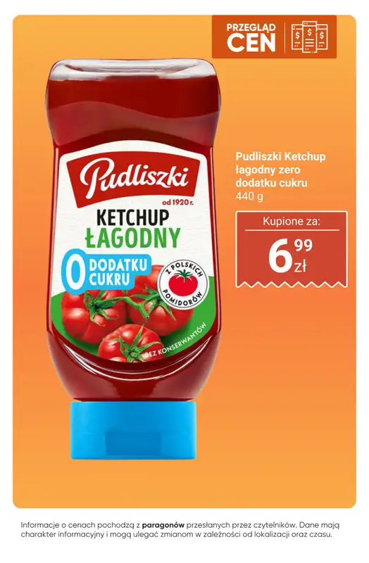 Biedronka - gazetka promocyjna Ketchupy i sosy - przegląd cen   - strona 2