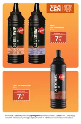 Biedronka - gazetka promocyjna Ketchupy i sosy - przegląd cen od czwartku 16.10 do soboty 18.10 - strona 7