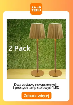 Temu - gazetka promocyjna Lampki do domu od wtorku 14.10  - strona 5 Temu - gazetka promocyjna Lampki do domu od wtorku 14.10  - strona 5
