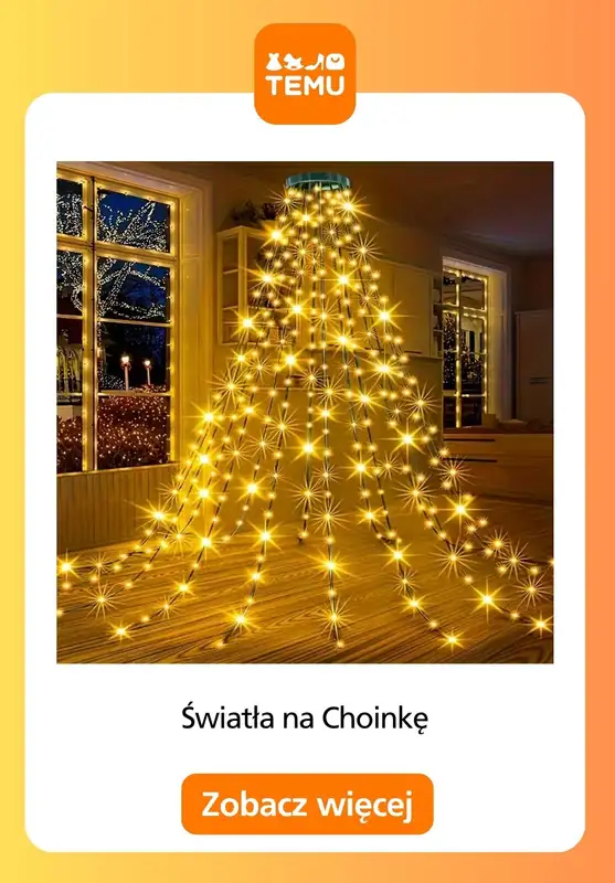 Temu - gazetka promocyjna Lampki do domu od wtorku 14.10  - strona 10