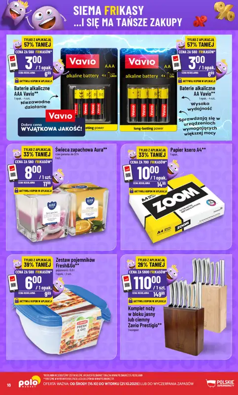 POLOmarket - gazetka promocyjna Frikasowy Katalog od środy 15.10 do wtorku 21.10 - strona 18