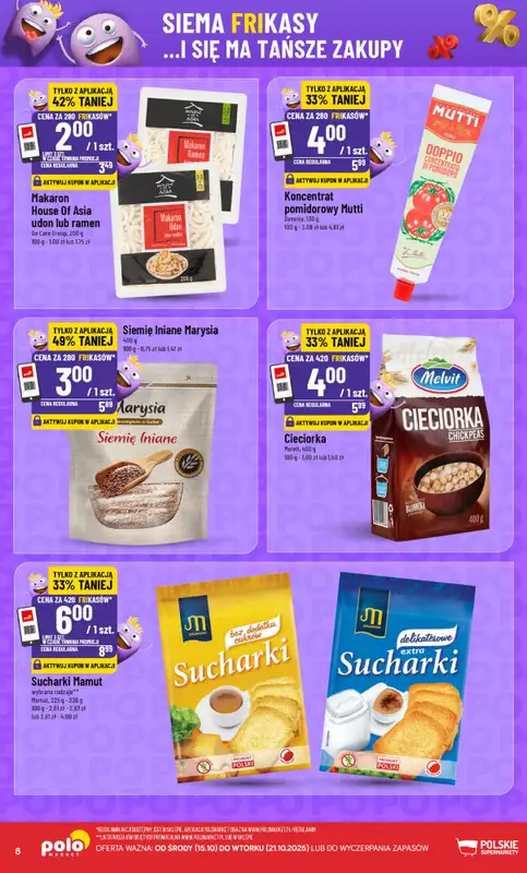 POLOmarket - gazetka promocyjna Frikasowy Katalog od środy 15.10 do wtorku 21.10 - strona 8
