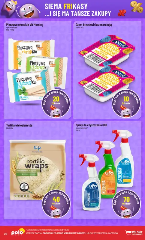 POLOmarket - gazetka promocyjna Frikasowy Katalog od środy 15.10 do wtorku 21.10 - strona 20