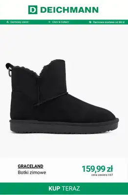 Deichmann - gazetka promocyjna Ocieplane botki zimowe od wtorku 14.10  - strona 3