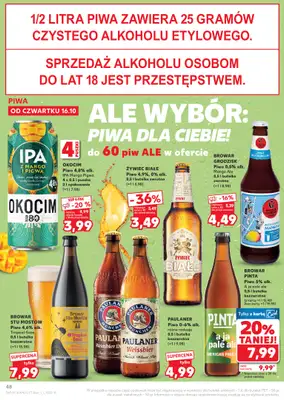 Kaufland - gazetka promocyjna Oferta Kaufland od czwartku 16.10 do środy 22.10 - strona 48