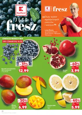 Kaufland - gazetka promocyjna Oferta Kaufland od czwartku 16.10 do środy 22.10 - strona 20