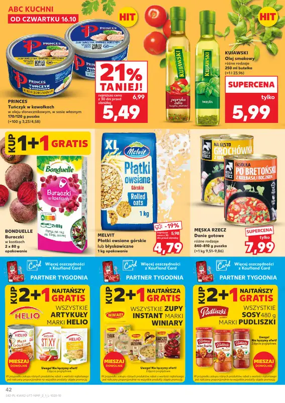 Kaufland - gazetka promocyjna Oferta Kaufland od czwartku 16.10 do środy 22.10 - strona 42
