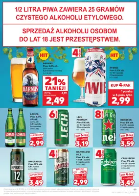 Kaufland - gazetka promocyjna Oferta Kaufland od czwartku 16.10 do środy 22.10 - strona 49