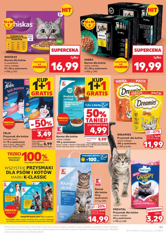 Kaufland - gazetka promocyjna Oferta Kaufland od czwartku 16.10 do środy 22.10 - strona 57