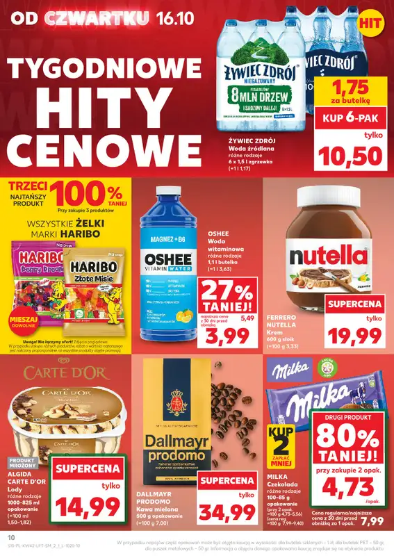 Kaufland - gazetka promocyjna Oferta Kaufland od czwartku 16.10 do środy 22.10 - strona 10