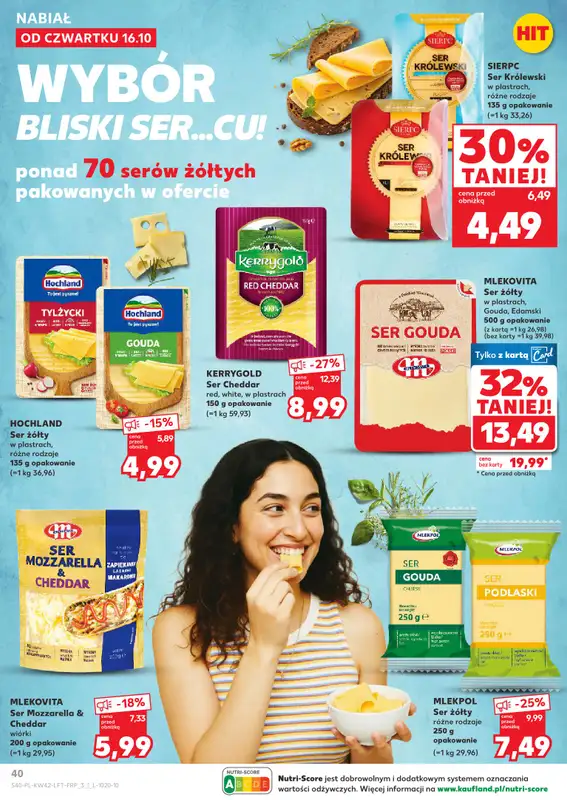 Kaufland - gazetka promocyjna Oferta Kaufland od czwartku 16.10 do środy 22.10 - strona 40