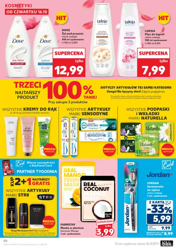 Kaufland - gazetka promocyjna Oferta Kaufland od czwartku 16.10 do środy 22.10 - strona 50