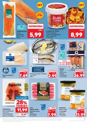 Kaufland - gazetka promocyjna Oferta Kaufland od czwartku 16.10 do środy 22.10 - strona 31