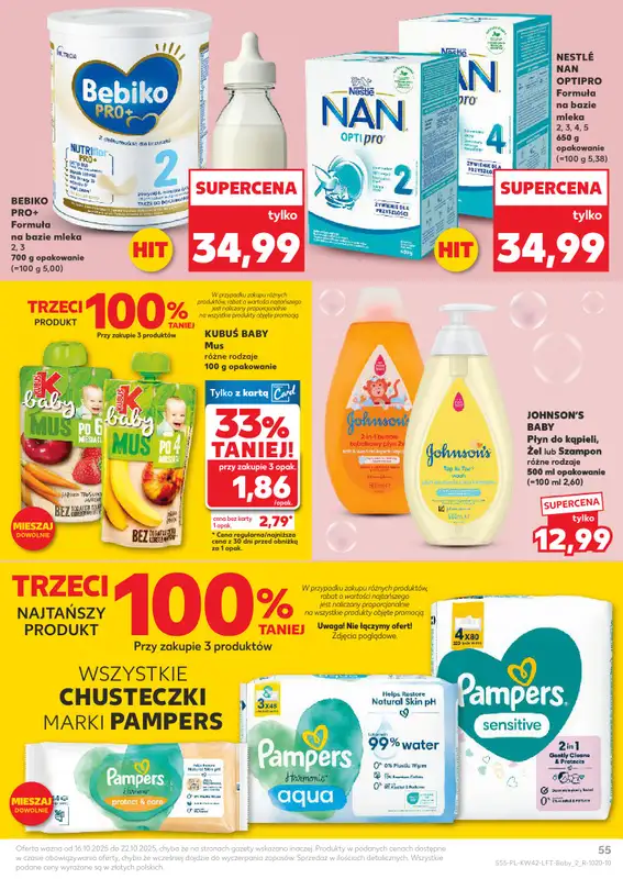 Kaufland - gazetka promocyjna Oferta Kaufland od czwartku 16.10 do środy 22.10 - strona 55