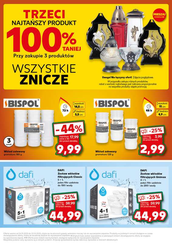 Kaufland - gazetka promocyjna Oferta Kaufland od czwartku 16.10 do środy 22.10 - strona 63