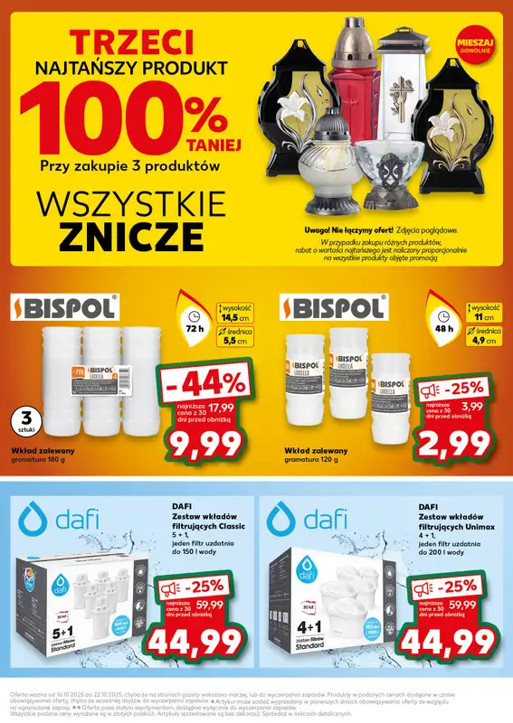 Kaufland - gazetka promocyjna Oferta Kaufland od czwartku 16.10 do środy 22.10 - strona 63