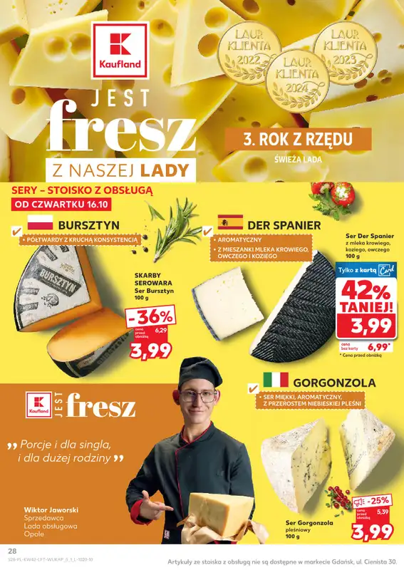 Kaufland - gazetka promocyjna Oferta Kaufland od czwartku 16.10 do środy 22.10 - strona 28