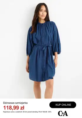 C&A - gazetka promocyjna Do -50% na sukienki od wtorku 14.10  - strona 8