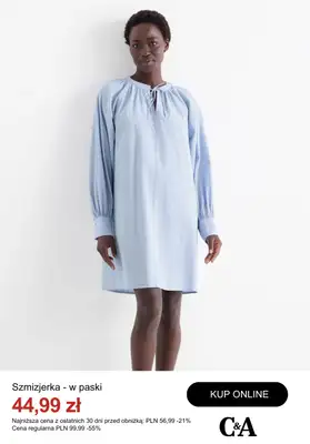 C&A - gazetka promocyjna Do -50% na sukienki od wtorku 14.10  - strona 6