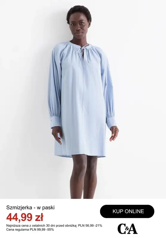 C&A - gazetka promocyjna Do -50% na sukienki od wtorku 14.10  - strona 6