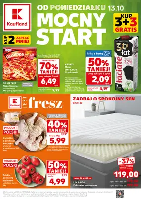 Kaufland - gazetka promocyjna Mocny Start od poniedziałku 13.10 do środy 15.10