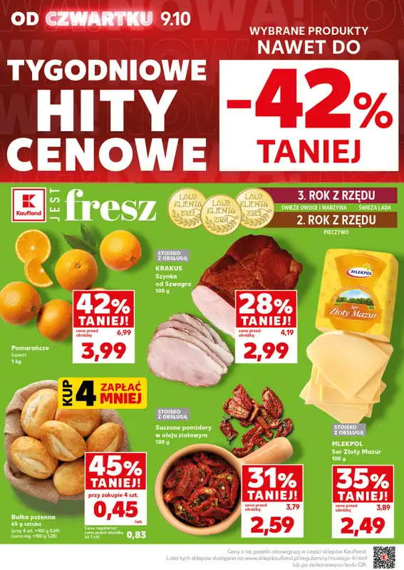 Kaufland - gazetka promocyjna Mocny Start od poniedziałku 13.10 do środy 15.10 - strona 10