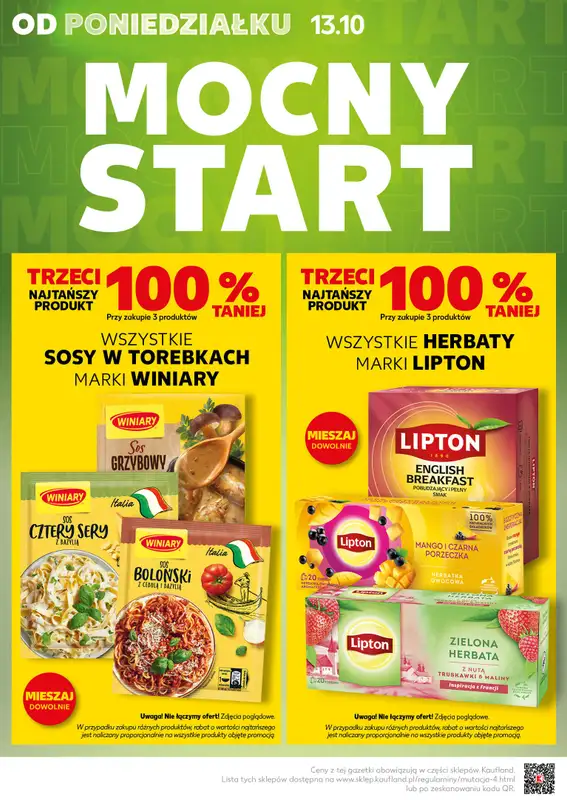Kaufland - gazetka promocyjna Mocny Start od poniedziałku 13.10 do środy 15.10 - strona 4