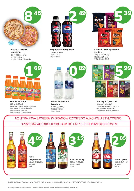 Limonka - gazetka promocyjna Gazetka od czwartku 23.10 do niedzieli 02.11 - strona 4