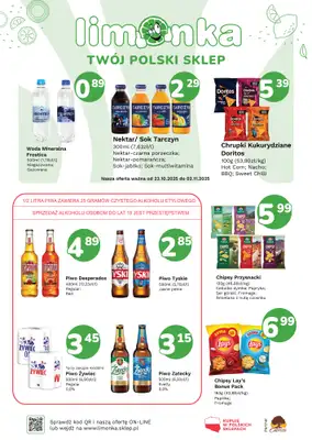 Limonka - gazetka promocyjna Plakaty promocyjne od czwartku 23.10 do niedzieli 02.11 - strona 2
