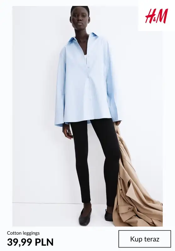 H&M - gazetka promocyjna Spodnie damskie od wtorku 14.10  - strona 4