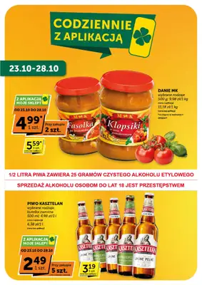 Groszek - gazetka promocyjna Gazetka Market od czwartku 16.10 do wtorku 28.10 - strona 9 Groszek - gazetka promocyjna Gazetka Market od czwartku 16.10 do wtorku 28.10 - strona 9
