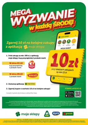 Groszek - gazetka promocyjna Gazetka Supermarket od czwartku 16.10 do wtorku 28.10 - strona 45 Groszek - gazetka promocyjna Gazetka Supermarket od czwartku 16.10 do wtorku 28.10 - strona 45