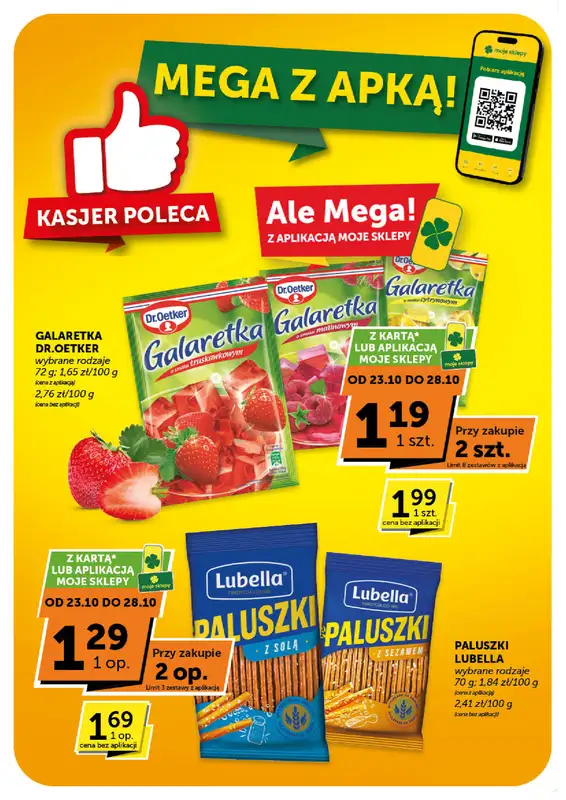 Groszek - gazetka promocyjna Gazetka Supermarket od czwartku 16.10 do wtorku 28.10 - strona 14