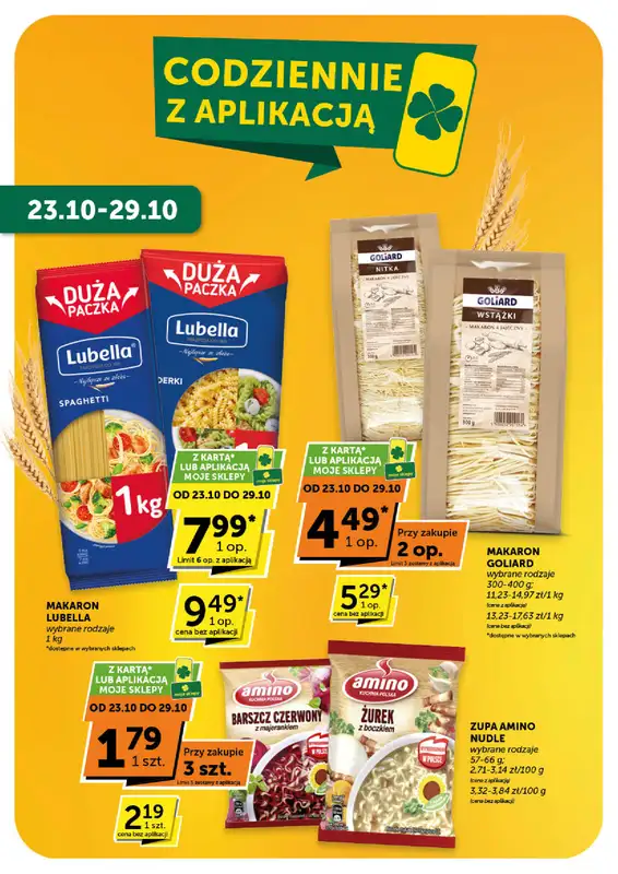 Groszek - gazetka promocyjna Gazetka Supermarket od czwartku 16.10 do wtorku 28.10 - strona 12