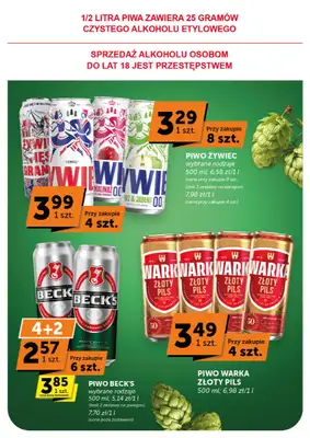 Groszek - gazetka promocyjna Gazetka Supermarket od czwartku 16.10 do wtorku 28.10 - strona 43 Groszek - gazetka promocyjna Gazetka Supermarket od czwartku 16.10 do wtorku 28.10 - strona 43