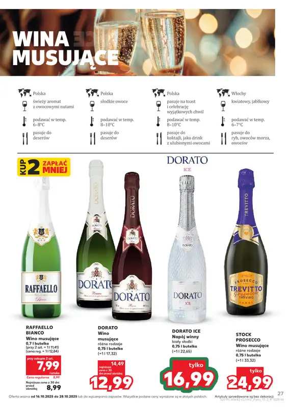 Kaufland - gazetka promocyjna Barek Kauflandu  do wtorku 28.10 - strona 27